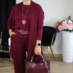 Cardigan Sett (3-delt)