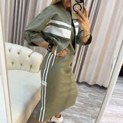 Lina Strukturert Hoodie Sett