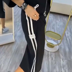 Lina Strukturert Hoodie Sett